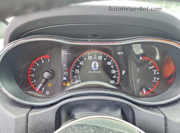 1C4RDJDG1HC833924 2017 DODGE DURANGO Charcoal Սարքավորումների վահանակի տեսք