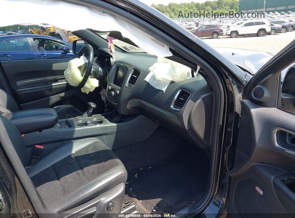 1C4RDJDG1JC150451 2018 DODGE DURANGO Черный Вид салона спереди