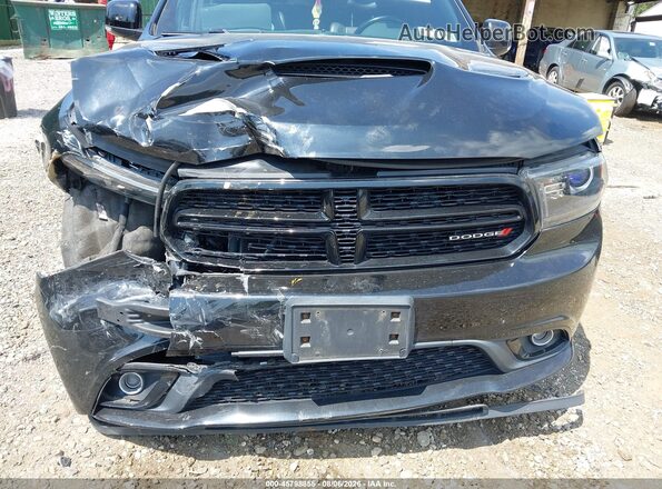 1C4RDJDG1JC150451 2018 DODGE DURANGO Черный Вид спереди