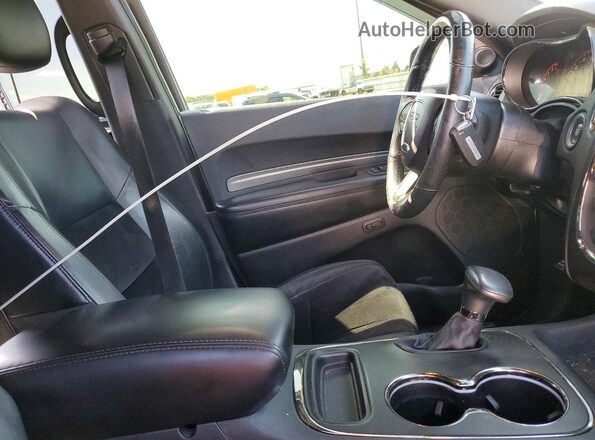 1C4RDJDG1JC210129 2018 DODGE DURANGO Gray Вид салону спереду