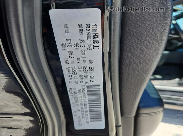 1C4RDJDG1KC536823 2019 DODGE DURANGO Черный Вид подкапотного пространства
