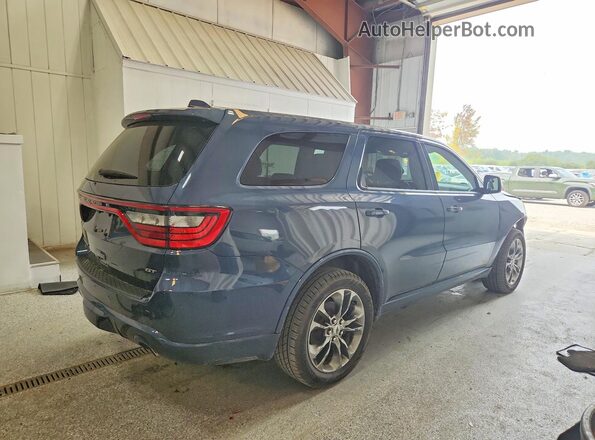 1C4RDJDG1KC744409 2019 DODGE DURANGO Синий Задняя правая четверть