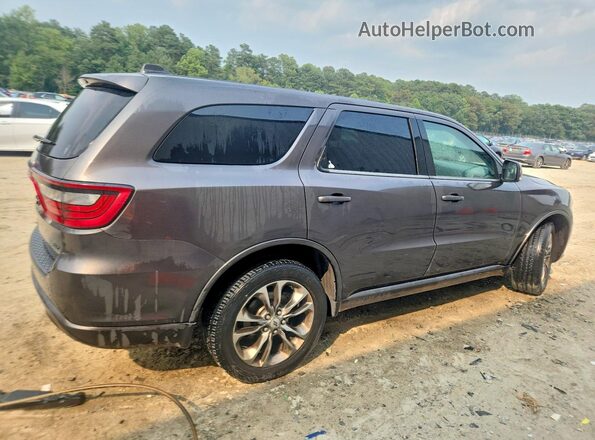1C4RDJDG1KC780391 2019 DODGE DURANGO Gray Rear right
