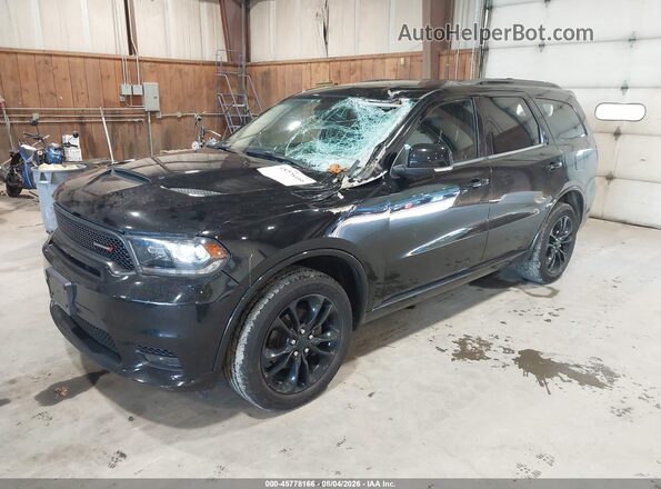 1C4RDJDG1LC187535 2020 DODGE DURANGO Black Vista tres cuartos delantera izquierda