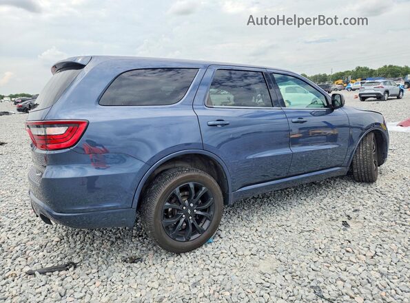 1C4RDJDG1LC192802 2020 DODGE DURANGO Blue Задня права чверть