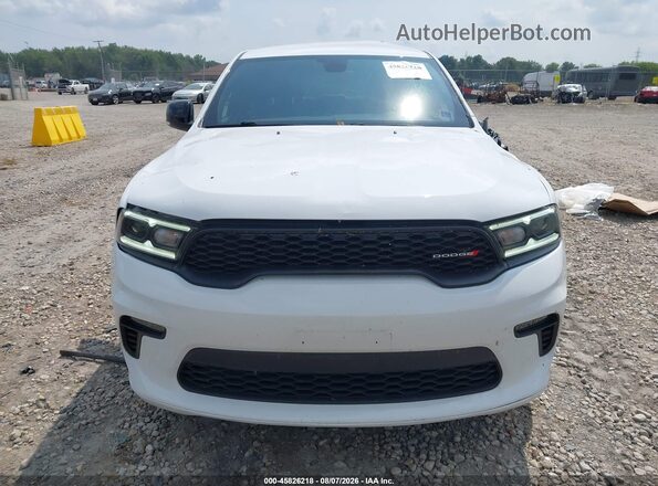 1C4RDJDG1MC634222 2021 DODGE DURANGO Белый Вид щитка приборов