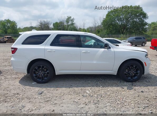 1C4RDJDG1MC634222 2021 DODGE DURANGO Белый Вид задней части салона