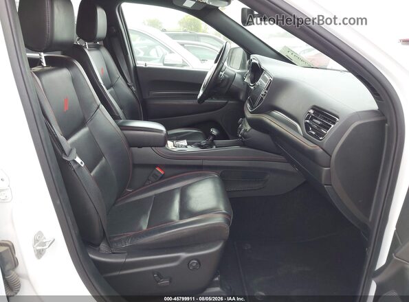 1C4RDJDG1RC144144 2024 DODGE DURANGO White Widok wnętrza z przodu