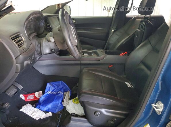1C4RDJDG1SC517916 2025 DODGE DURANGO Blue Widok wnętrza z przodu