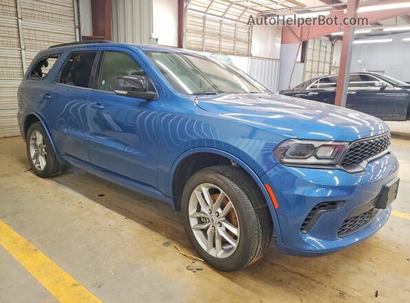 1C4RDJDG1SC517916 2025 DODGE DURANGO Blue Przód prawy