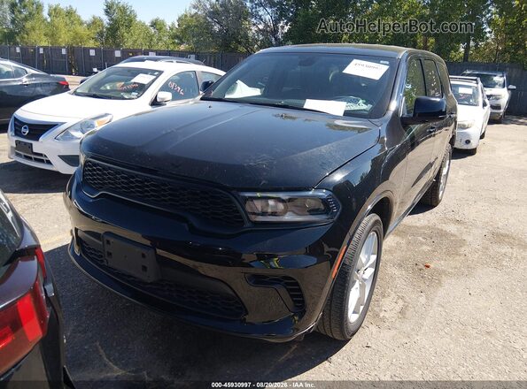 1C4RDJDG1SC536398 2025 DODGE DURANGO Black ხელსაწყოთა პანელის ხედი