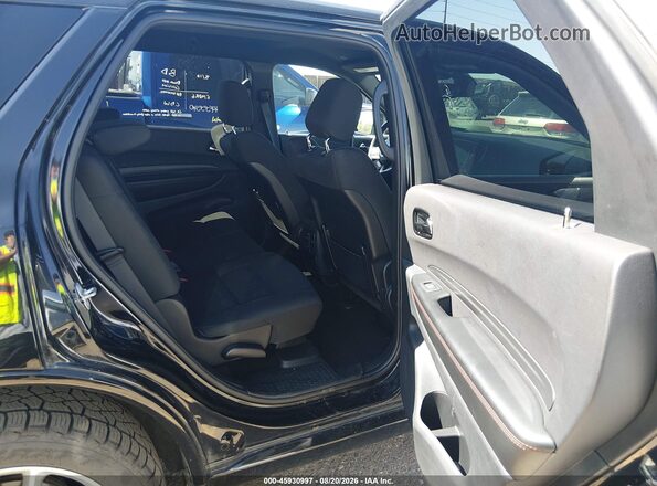 1C4RDJDG1SC536398 2025 DODGE DURANGO Black VIN კოდის სტიკერის ხედი