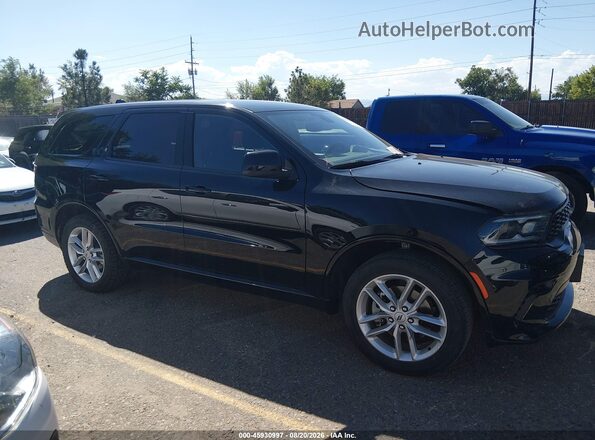 1C4RDJDG1SC536398 2025 DODGE DURANGO Black უკანა სალონის ხედი