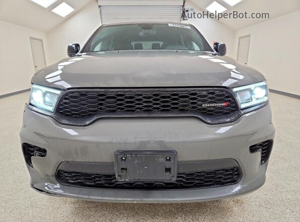 1C4RDJDG1SC553542 2025 DODGE DURANGO Gray Вид спереду