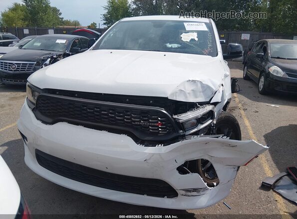 1C4RDJDG1TC204995 2026 DODGE DURANGO White Widok zestawu wskaźników