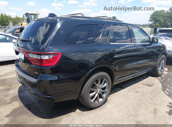 1C4RDJDG2HC636518 2017 DODGE DURANGO Black უკანა მარჯვენა