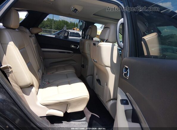 1C4RDJDG2HC636518 2017 DODGE DURANGO Black VIN კოდის სტიკერის ხედი