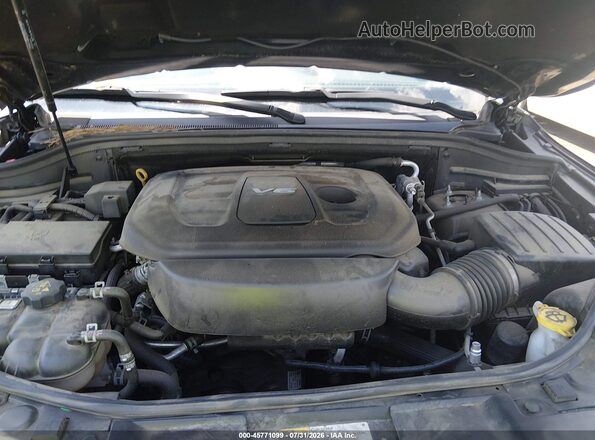 1C4RDJDG2HC636518 2017 DODGE DURANGO Black უკანა ხედი
