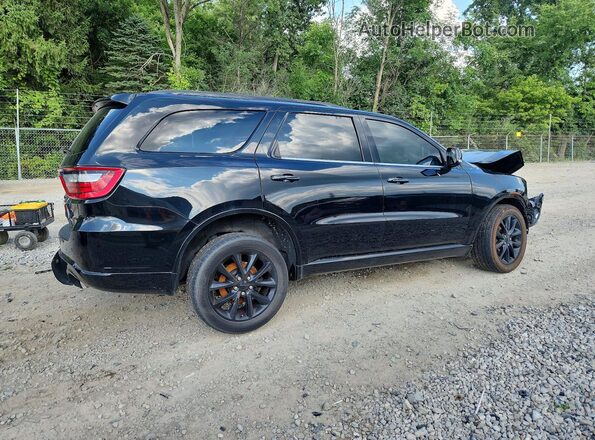 1C4RDJDG2JC187380 2018 DODGE DURANGO Black უკანა მარჯვენა