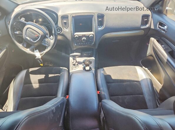 1C4RDJDG2JC194832 2018 DODGE DURANGO Black Dashboard view