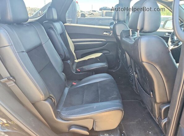 1C4RDJDG2JC194832 2018 DODGE DURANGO Black Rear interior view
