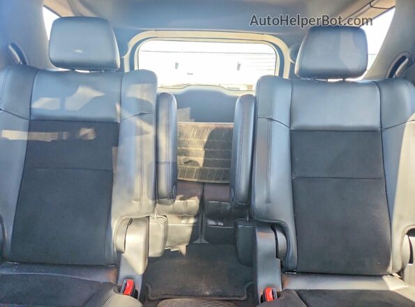1C4RDJDG2JC194832 2018 DODGE DURANGO Black Rear seats view