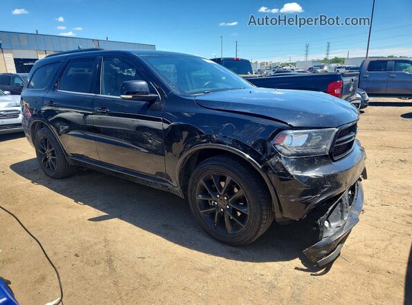 1C4RDJDG2JC194832 2018 DODGE DURANGO Black Front right