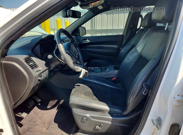 1C4RDJDG2JC370987 2018 DODGE DURANGO White Widok wnętrza z przodu