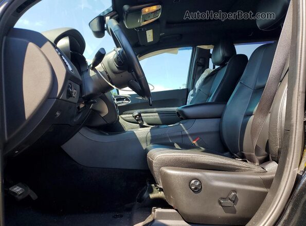1C4RDJDG2KC586226 2019 DODGE DURANGO Black Vista interior delantera