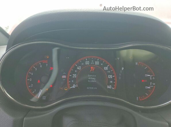 1C4RDJDG2KC770677 2019 DODGE DURANGO Red Սարքավորումների վահանակի տեսք
