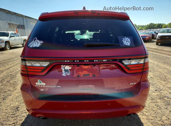 1C4RDJDG2KC770677 2019 DODGE DURANGO Red Հետևի տեսք