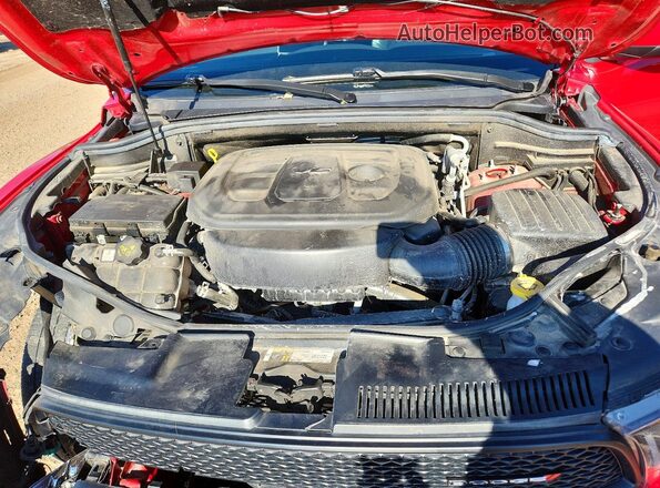 1C4RDJDG2KC770677 2019 DODGE DURANGO Red Շարժիչի բաժամունքի տեսք
