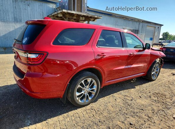 1C4RDJDG2KC770677 2019 DODGE DURANGO Red Հետևի աջ