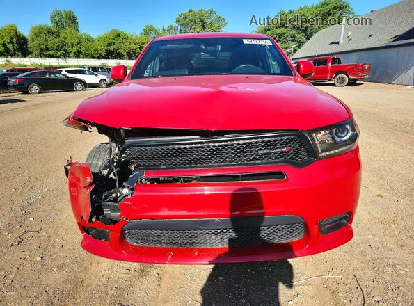 1C4RDJDG2KC770677 2019 DODGE DURANGO Red Դիմացի տեսք