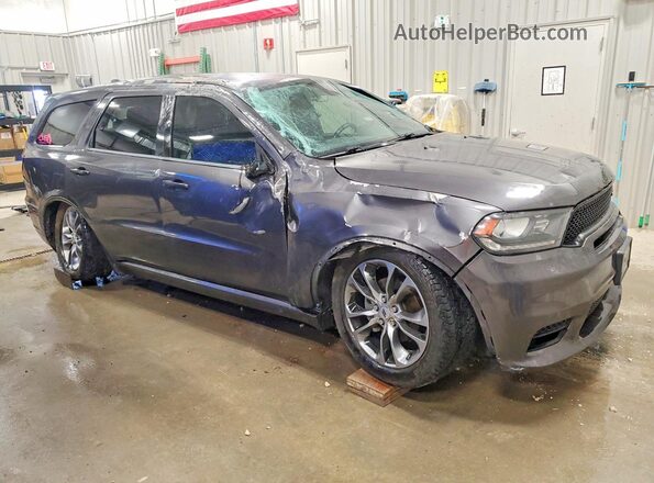 1C4RDJDG2LC124671 2020 DODGE DURANGO Gray Передня права чверть