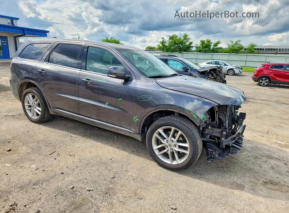 1C4RDJDG2MC682781 2021 DODGE DURANGO Gray Առջևի աջ