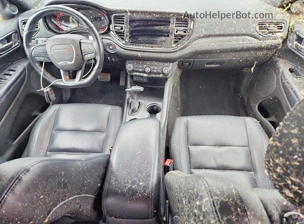 1C4RDJDG2MC765823 2021 DODGE DURANGO Black Առջևի վահանակի տեսք
