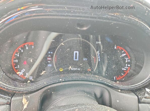 1C4RDJDG2MC765823 2021 DODGE DURANGO Black Սարքավորումների վահանակի տեսք