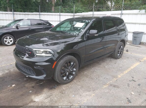 1C4RDJDG2MC805155 2021 DODGE DURANGO Black Przód lewy
