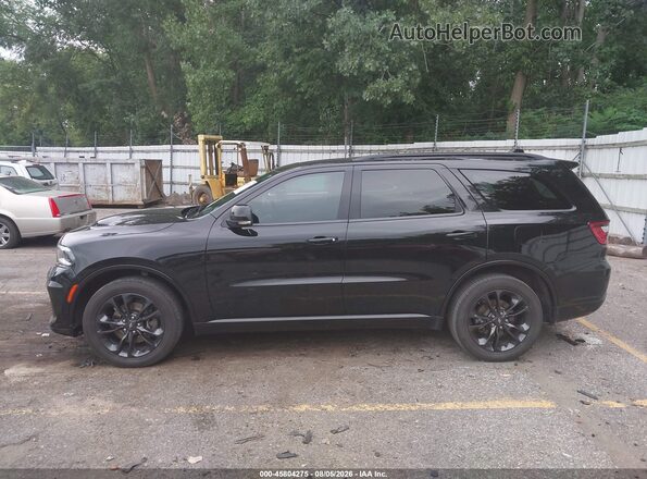 1C4RDJDG2MC805155 2021 DODGE DURANGO Black Widok wnętrza 360 stopni