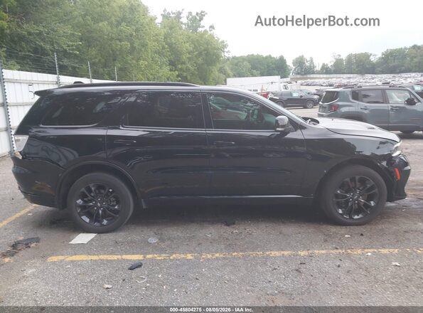 1C4RDJDG2MC805155 2021 DODGE DURANGO Black Widok wnętrza z tyłu