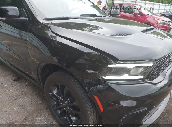 1C4RDJDG2MC805155 2021 DODGE DURANGO Black Widok z przodu