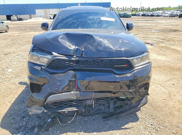 1C4RDJDG2PC603422 2023 DODGE DURANGO Черный Вид спереди
