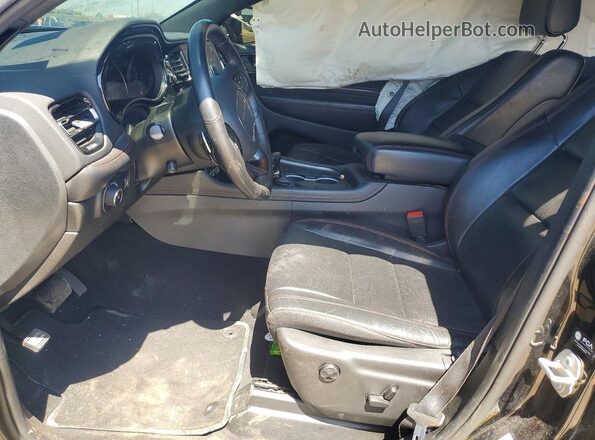 1C4RDJDG2PC603422 2023 DODGE DURANGO Черный Вид салона спереди