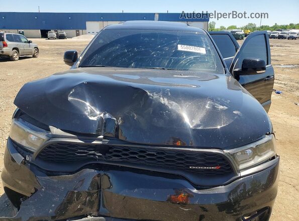 1C4RDJDG2PC603422 2023 DODGE DURANGO Черный Вид подкапотного пространства