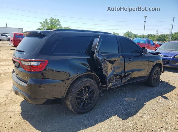 1C4RDJDG2PC603422 2023 DODGE DURANGO Черный Задняя правая четверть