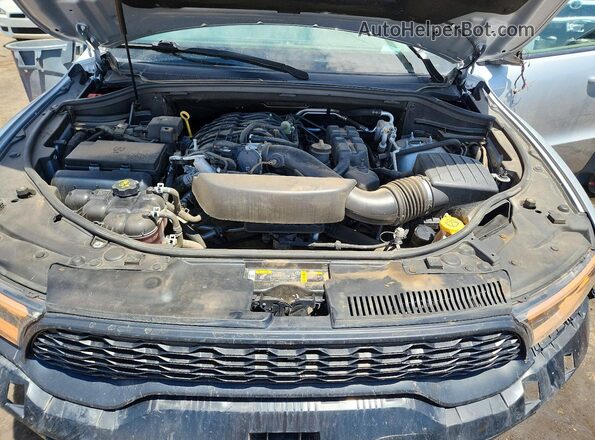 1C4RDJDG2PC694787 2023 DODGE DURANGO Silver Engine compartment view