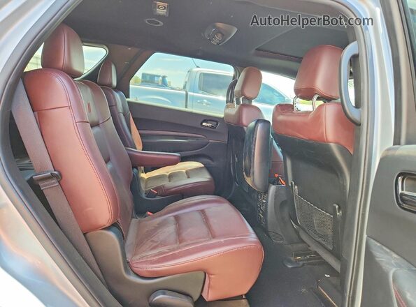 1C4RDJDG2PC694787 2023 DODGE DURANGO Silver Rear interior view