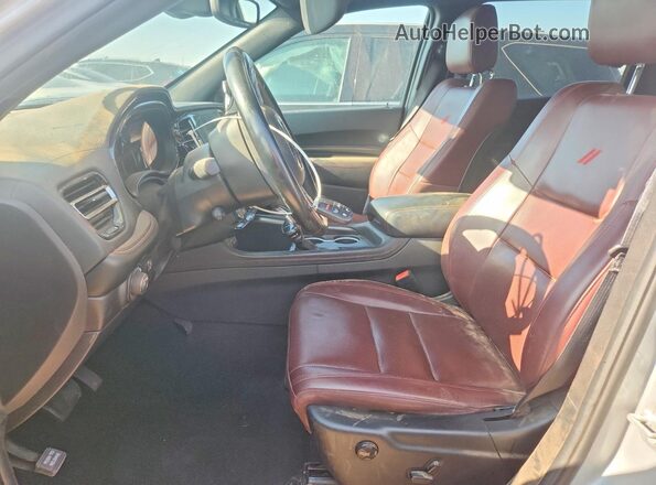 1C4RDJDG2PC694787 2023 DODGE DURANGO Silver Front interior view