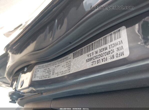 1C4RDJDG2SC546924 2025 DODGE DURANGO Gray Widok komory silnika